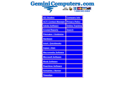 GeminiComputer.com - Your #1 web destination for all your software &amp; hardware needs