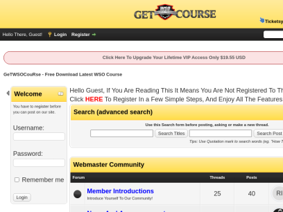 GeTWSOCouRse - Free Download Latest WSO Course