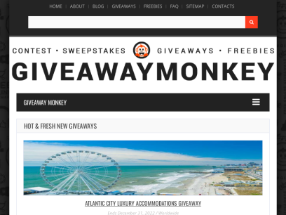 Giveaway Monkey - Free Online Giveaways