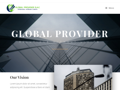 Global Provider &#8211; Página Web