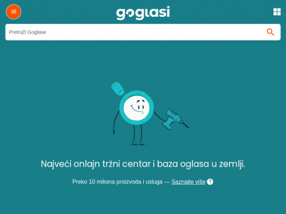 Goglasi.com - Svi mali oglasi i web shopovi iz Srbije
