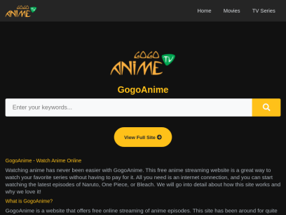 GoGoAnime | Watch Anime Online In High Quality With English Subbed, Dubbed
