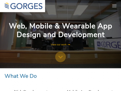 Web, Mobile, Wearable App Design &amp; Development | GORGES Web