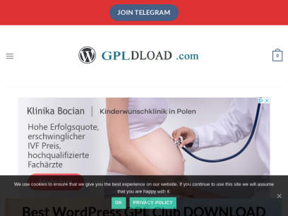 GPLDLOAD- Plugin Theme at $4.95 | Best WordPress GPL Club