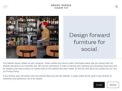 Grand Rapids Chair Co | Commercial &amp; Restaurant Furniture