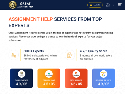 Assignment Help Online | Assignment Writing Helper in USA ($8/Page)