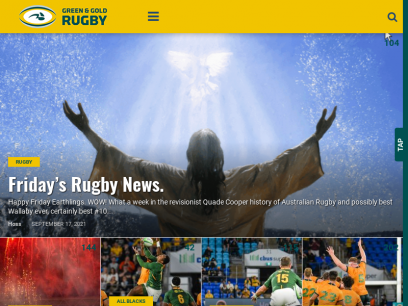 Home - Green and Gold Rugby