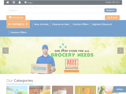 
	Order Grocery Online in Meerut | Buy Online Pulses, Spices, Oils, Ghee, Dry Fruits, Patanjali Products, Cakes, Flowers, Sweets, Namkeen, Personal Care Products, Sports from Grocery Shop in Meerut | www.grocerywale.in
