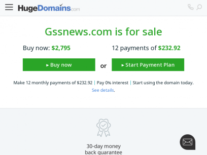 Gssnews.com is for sale | HugeDomains