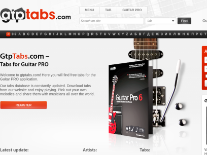 GtpTabs.com - Guitar Pro Tabs