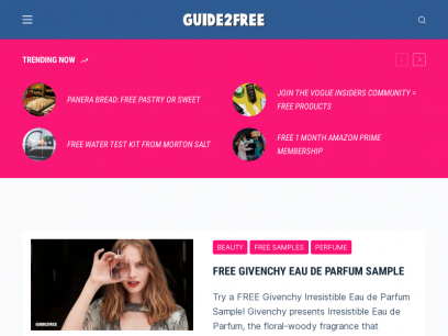 Guide2Free Samples &bull; Get 100% Real Free Samples by Mail
