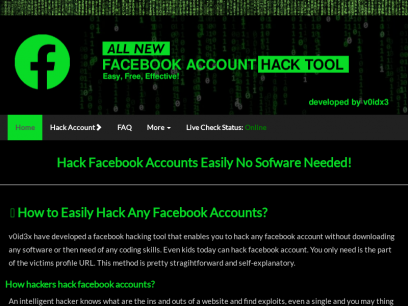 team dx facebook account hacker