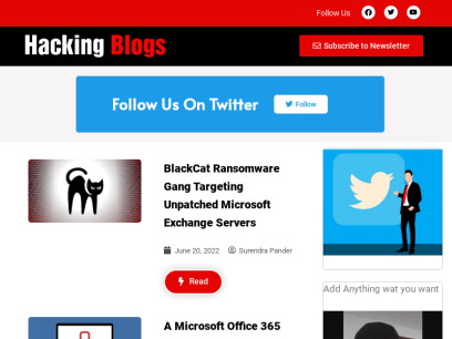 Home | Hacking Blogs | Become an Ethical Hacker