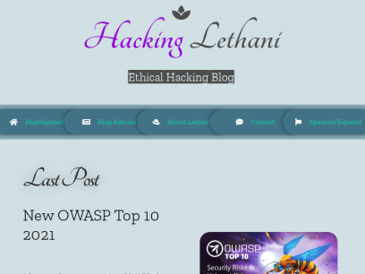 Highlighted &raquo; Hacking Lethani