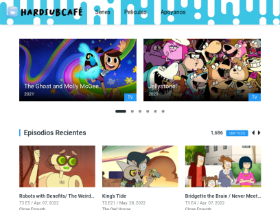 HardSubCafe - Animaciones, series online y cortos subtitulados.