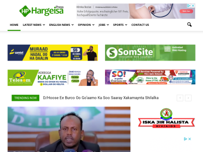 HargeisaPress | latest Somaliland breaking news and information on the latest top stories, politics, business, sports