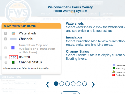 Harris County Flood Warning System