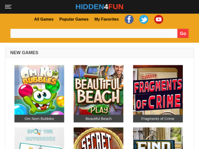 Play Free Online Hidden Object Games at Hidden4Fun
