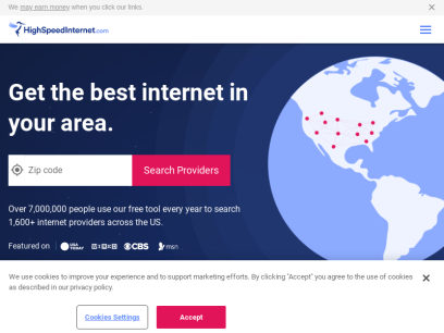 In Your Area: Top 5 Best Internet Providers by Zip Code