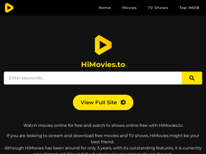 HiMovies.to | Watch Movies Online, Stream Tv Shows online Free