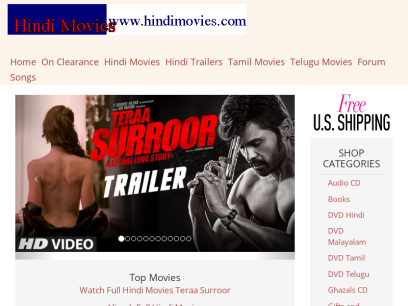 Hindi Movies Hindi DVDs Online Store