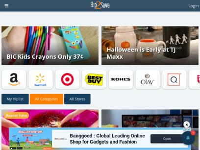 Hot Deals, 75% Off Coupons, &amp; Exclusive Discounts | Hip2Save