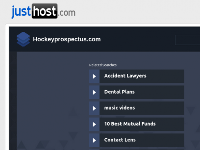 Welcome hockeyprospectus.com - Justhost.com