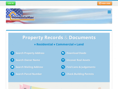 HomeInfoMax - Property Records &amp; Documents