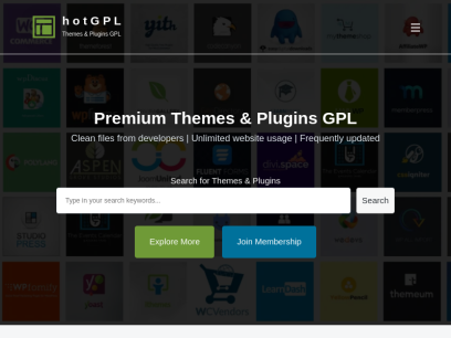 Free Download WordPress Premium Themes and Plugins - HOT GPL