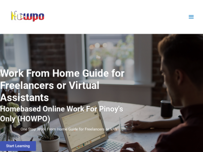 Work From Home Guide for Freelancers or Virtual Assistants - HOWPO