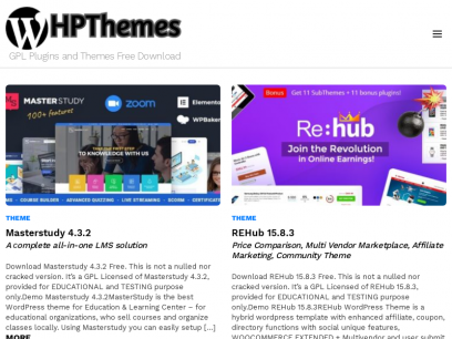 HPThemes | GPL Plugins and Themes Free Download