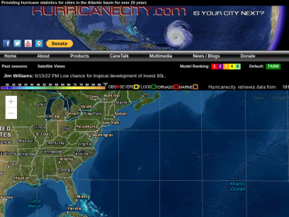 hurricane tracking best hurricane models