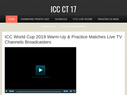 Sites like iccct.cricket &
        Alternatives