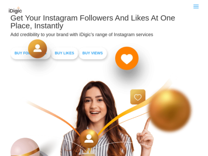 iDigic - Buy Instagram Likes &amp; Followers - Instant Delivery
