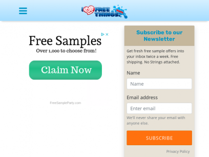 Free Samples, Free Stuff and Other Freebies Daily! ILFT.com