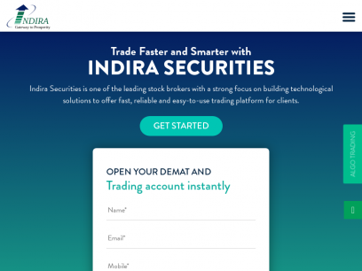 
	Indira Securities- India's Best Stock Broker | #1 Share Trading Platform 
