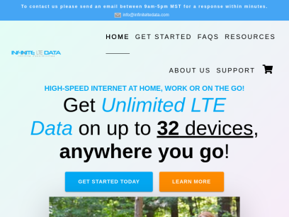 Top Unlimited Data Hotspot Plans &amp; Devices - Infinite LTE Data