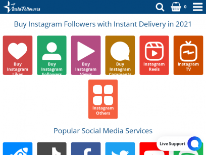 Buy Instagram Followers - 100% Real &amp; Instant | Only $0.59