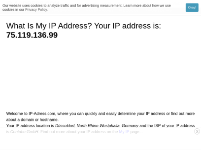 What Is My IP Address? Find Your IP, Whois And More On IP-Adress.com