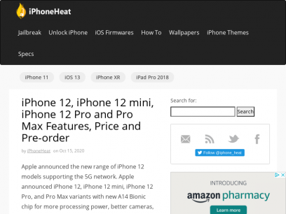iPhone Heat | #1 iOS, iPhone, iPad, and Watch site