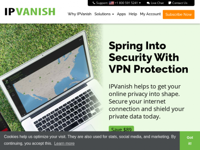 IPVanish VPN: Online Privacy Made Easy - Fastest, Most Reliable VPN
