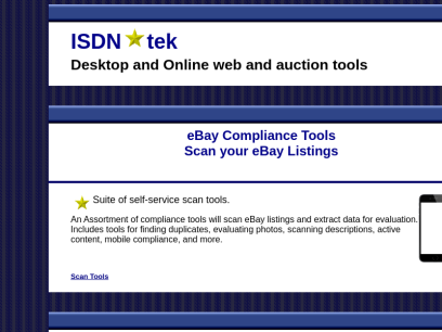Web and Auction Tools from ISDN*tek