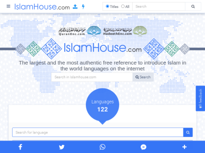 IslamHouse.com » All Languages
