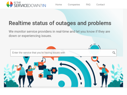 Status Overview &bull; Is The Service Down? India