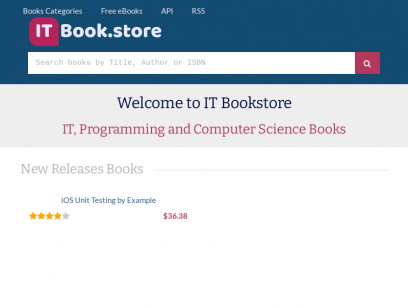 IT Bookstore - More than 10,000 books for IT, Programming and Computer Science