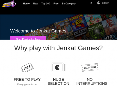 Free Download Games - Play Thousands of PC Games at Jenkat