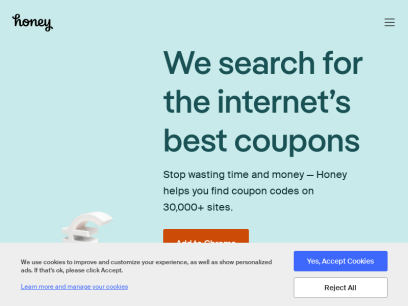 Automatic Coupons, Promo Codes, and Deals | Honey