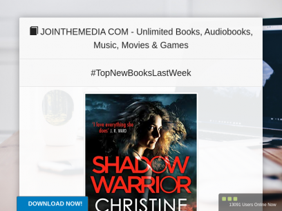 JOINTHEMEDIA COM - Unlimited Books, Audiobooks, Music, Movies &amp; Games