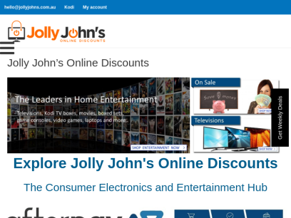 Jolly John&#039;s Online Discounts - Jolly John&#039;s Online Discounts