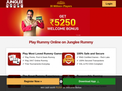 Rummy Online | Play Indian Rummy Games | Daily &#8377;20,00,000 In Winnings